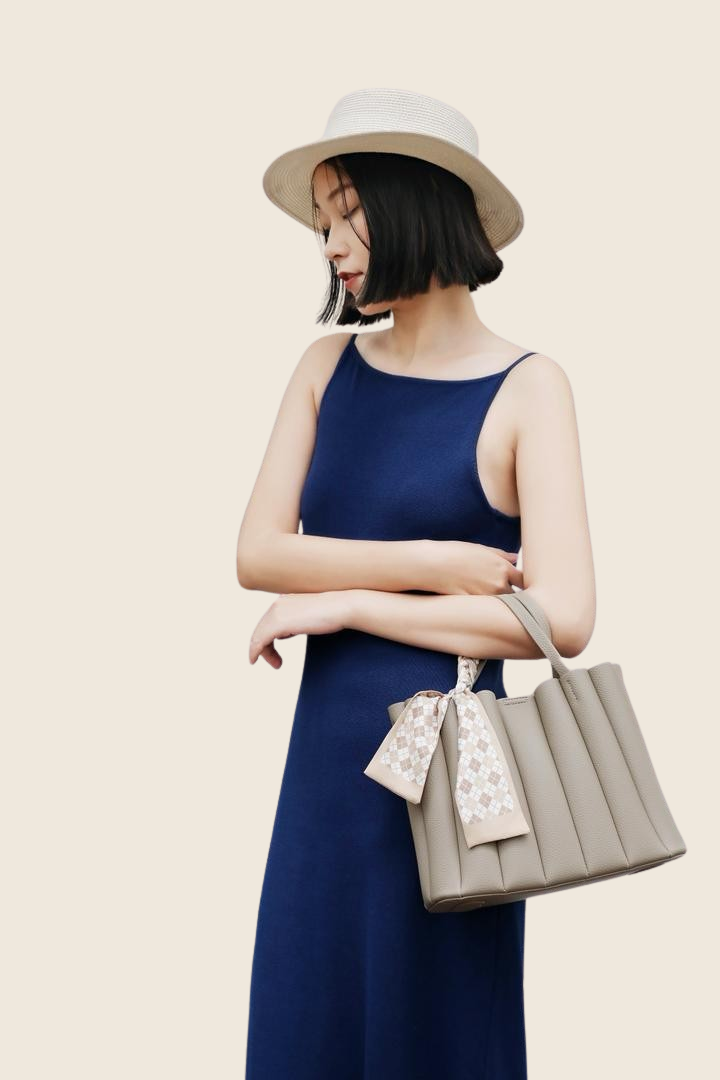 Karry Pleated Bucket Bag